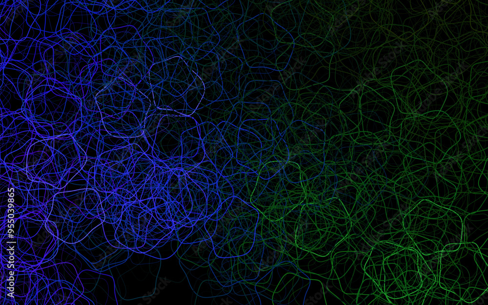 Poster dark multicolor vector texture with abstract forms.