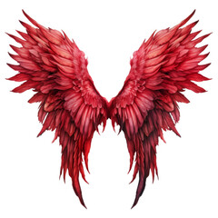 Obraz premium A Pair of Crimson Wings