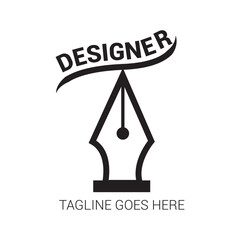 Pen logo design, Logo designer , designer logo 