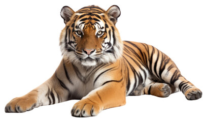 Fototapeta premium PNG Wildlife animal mammal tiger.