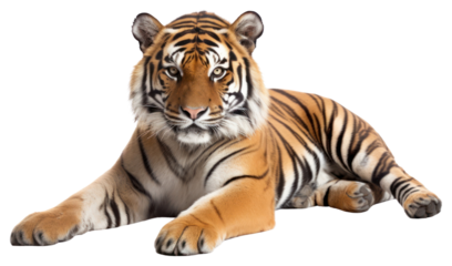 PNG Wildlife animal mammal tiger.