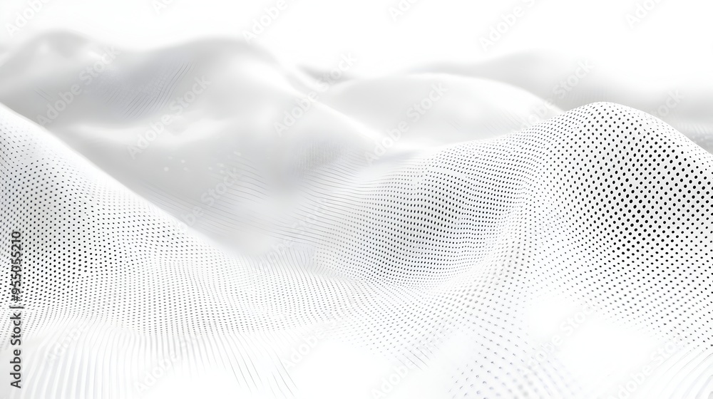 Poster minimalist textured background with subtle geometric dot pattern in white