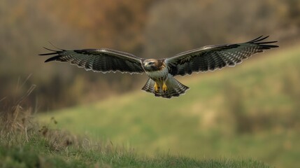 Obraz premium Hawk in Flight