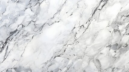 Clean and Elegant Marble Texture Background in Monochrome White and Grey Tones
