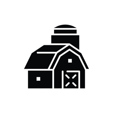 recommend clip art: farmhouse solid icon vector design good for web or mobile app