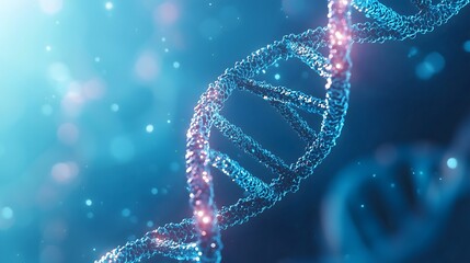 DNA code background for school projects. Science, biology, and chemistry themes