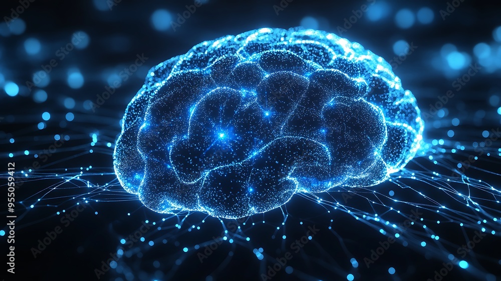 Poster digital brain - a representation of neural networks