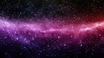 Fototapeta premium This captivating cosmic backdrop features a smooth gradient transition with twinkling stars scattered throughout the night sky