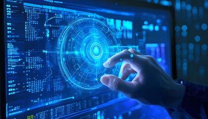 Abstract technology background