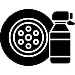 Tire Cleaning Icon
