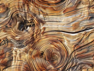 Stacked firewood with visible wood grain texture