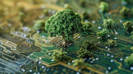 Green Technology: A Symbiosis of Nature and Circuitry
