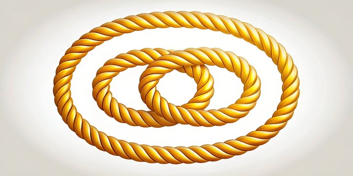 A stylized, modern logo design featuring a twisted rope element forming a circular shape, conveying creativity, flexibility, and innovative thinking in a corporate identity.