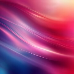 Fototapeta premium Abstract red light trail on blue background