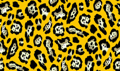 new modern leopard pattern animal design print natural
