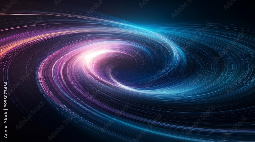 Poster a stunning swirl of vibrant colors creating a dynamic and mesmerizing abstract design with flowing l