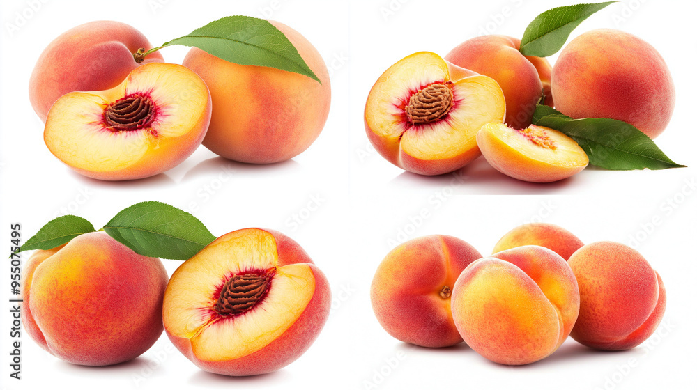 Canvas Prints set of peaches