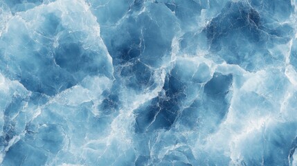Fototapeta premium Seamless marble texture in pale blue with subtle white accents, [Abstract Background Marble], [Cool and refined]