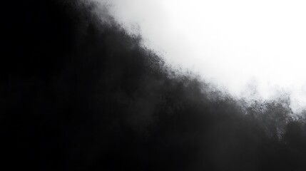 Fototapeta premium Elegant Black and White Abstract Design Creating a Striking Contrast with Soft Gradients