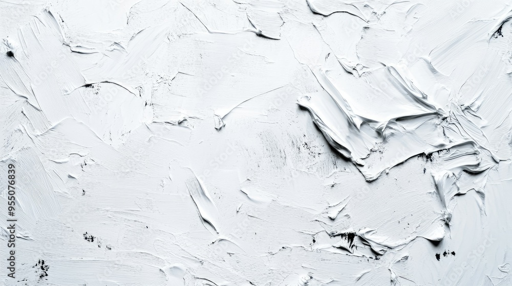 Aufkleber white background with abstract patterns and textures, adding dimension and complexity.