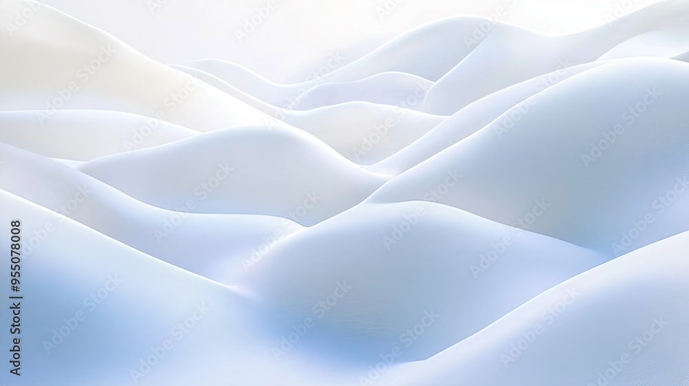 Poster clean and minimal abstract white background with soft textures and gentle gradients, creating a calm