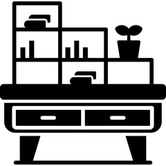 Bookshelf Icon