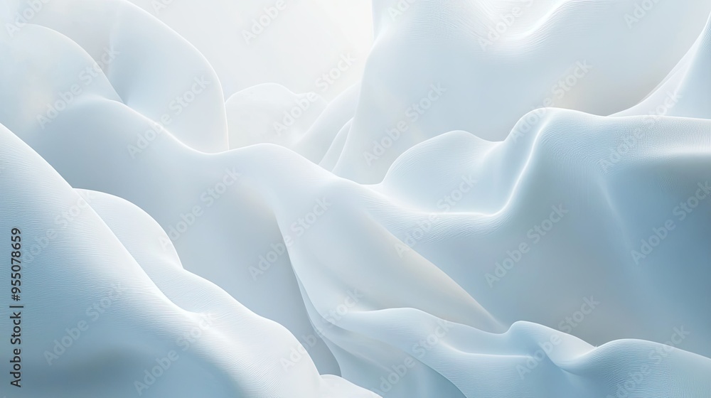 Poster minimalistic abstract white background with soft gradients and gentle textures.