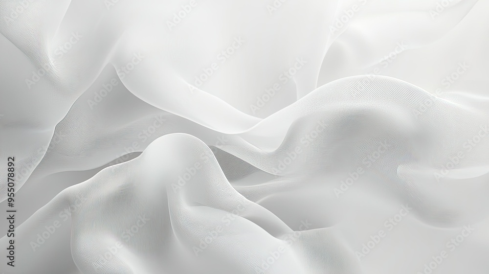 Poster minimalistic abstract white background with subtle gradients and smooth transitions.