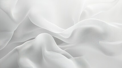Obraz premium Minimalistic abstract white background with subtle gradients and smooth transitions.