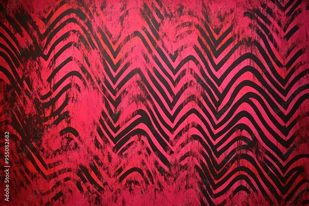 Poster a mesmerizing tapestry of swirling lines and vibrant hues creates an enchanting hypnotic background 