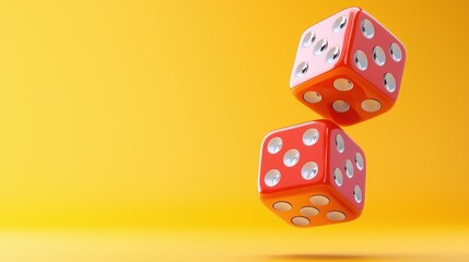 A visual representation of probability and statistics in gambling