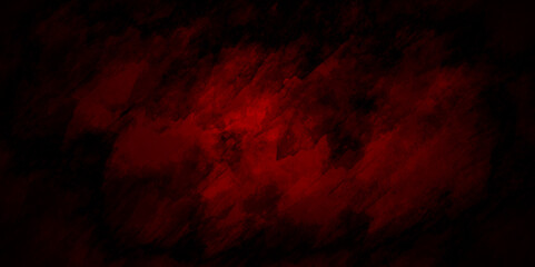 Abstract old grunge red and black wall background texture. Dark Red horror scary background. grunge horror texture concrete. marbled texture. Old and grainy red paper texture, vector, illustration.