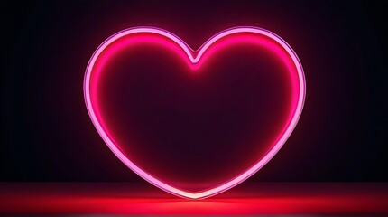 neon heart sign designed template decoration cover designs especially valentine day themes