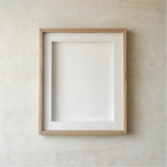 Rustic frame mockup of natural wooden frames in minimalist settings. Earthy textures, simple decor, and neutral tones, for art, photography, prints. cozy, natural vibe