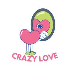 Love Tree T Shirt Design illustrator