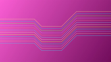 ABSTRACT BACKGROUND ELEGANT GRADIENT PINK SMOOTH LIQUID COLORFUL DESIGN WITH LINES VECTOR TEMPLATE GOOD FOR MODERN WEBSITE, WALLPAPER, COVER DESIGN 