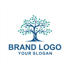 nature logo vector illustration