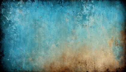 Obraz premium Texture Abstraite Bleue et Marron