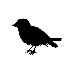 Bird silhouette vector art design