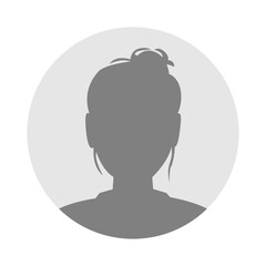 Vector flat illustration. Avatar, user profile, person icon, profile picture. Suitable for social media profiles, icons, screensavers and as a template.