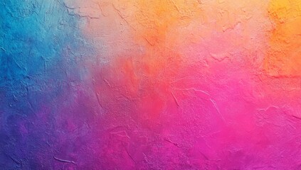 Obraz premium Abstract, grunge wall texture in rainbow colors. Colorful gradient background wallpaper.