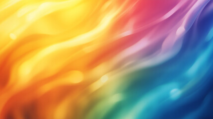 Obraz premium Blurred colorful abstract background. Colorful smooth transitions. Colorful gradient. Rainbow background.