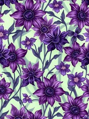 seamless floral background