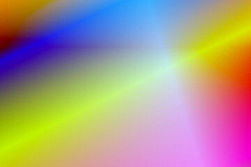 Blurred rainbow refraction texture overlay effect for photos and mockups. Shadows for natural lighting effects    