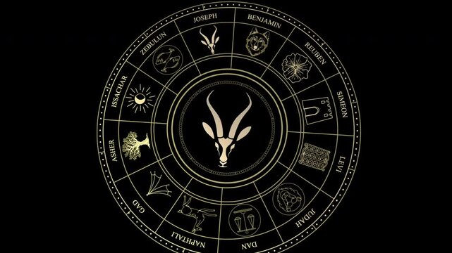 JOSEPH Tribe of Israel Flag Symbol Banner