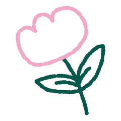 Doodle Flower Hand Drawn Illustration