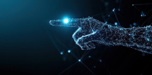 Digital Hand Reaching for the Future