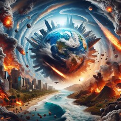 175 46 Cataclysmic Events Large scale and disastrous natural occ