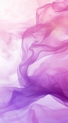 Obraz premium Abstract purple fabric forming wavy shapes background