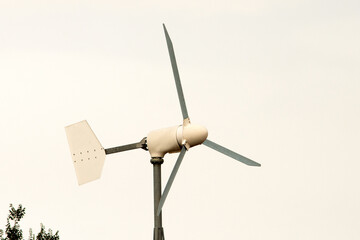 compact mini wind turbine for individual households generating renewable energy, Eco-friendly...